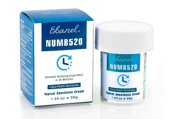 Ebanel Numb520 Topical Numbing Cream