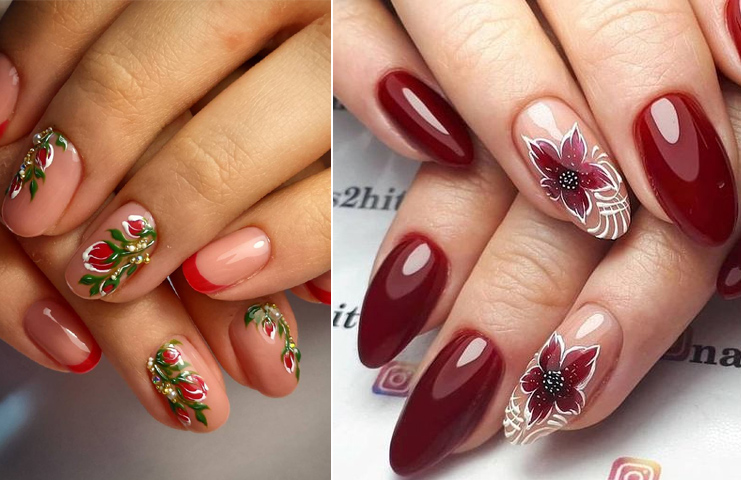 Floral Nail Art