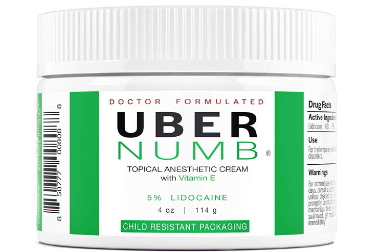 Uber Numb Topical Anesthetic Cream