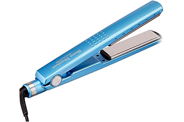 BaBylissPRO Nano Titanium-Plated Straightening Iron Best For Thick Curly Hair
