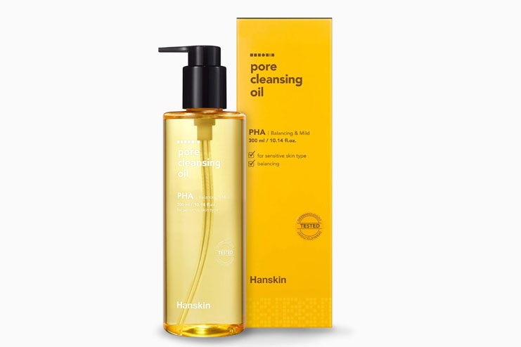 Best For Sensitive Skin Hanskin Pore Cleansing Oil