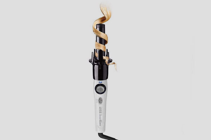 Kiss Products Ceramic Instawave Curling Iron Best Automatic Curling Iron