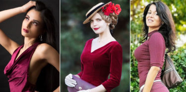 26 Glamorous Makeup Ideas For A Burgundy Dress – A Classic Style! Makeup Ideas For A Burgundy Dress