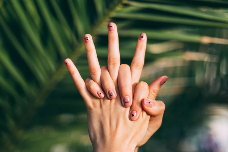 Perfect Nail Polish Shades For A Black Dress