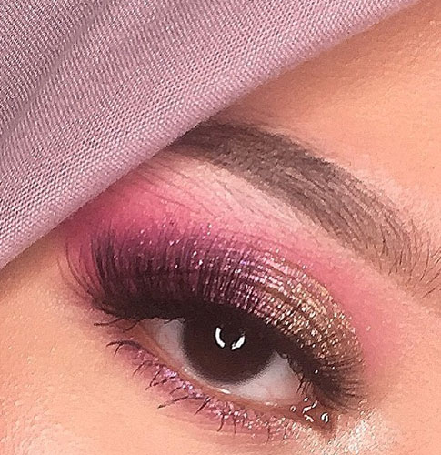 Subtle Pink Eyeshadow