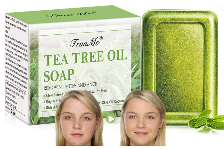 Truu Me Tea Tree Oil Soap Acne Soap Facial Soap