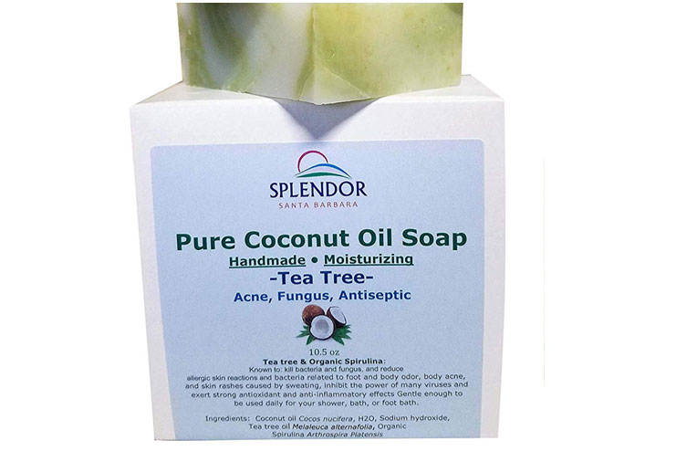 Vegan Coconut Oil Tea Tree Soap