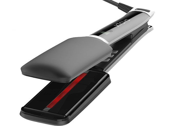 xtava Pro-Satin Infrared Straightener Best Super Wide Plates