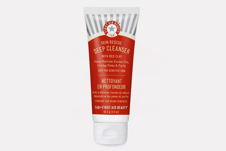 First Aid Beauty Skin Rescue Deep Cleanser With Red Clay