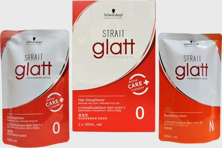 Glatt Schwarzkopf Hair Straightener Cream