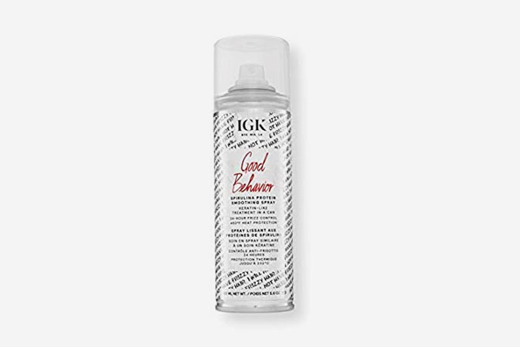 IGK Good Behavior Spirulina Protein Smoothing Spray