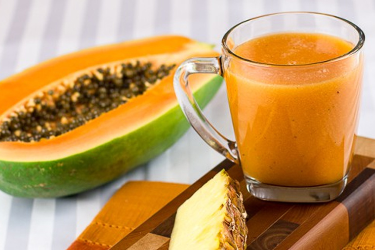 Papaya Juice To Remove Calluses