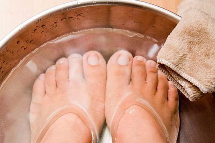 Soak Your Feet In Warm Water