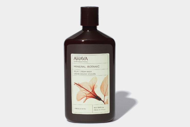 Best For Dry And Sensitive Skin Ahava Hibiscus And Fig Mineral Botanic Cream Wash