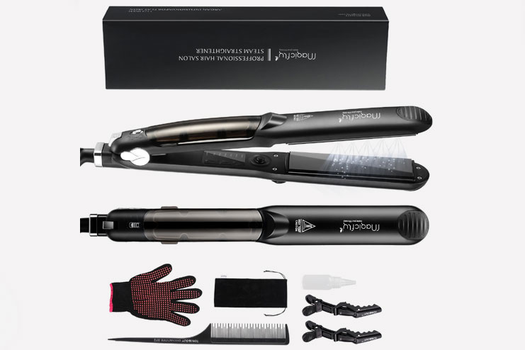 Magicfly Professional Salon Ceramic Tourmaline Flat Iron