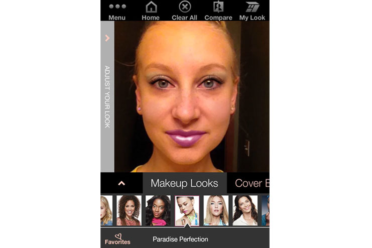 Marie Claires Virtual Makeover Superb Face Makeup