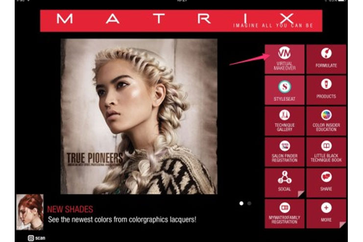 Matrixs Virtual Makeover