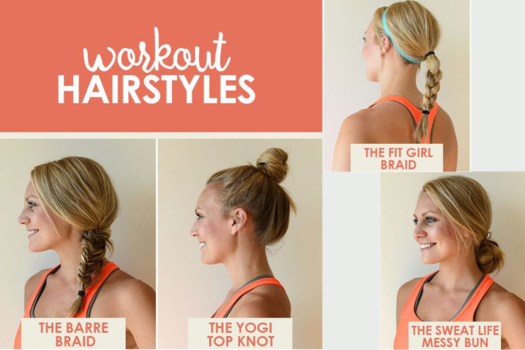 Workout Fuss Free Hair Style