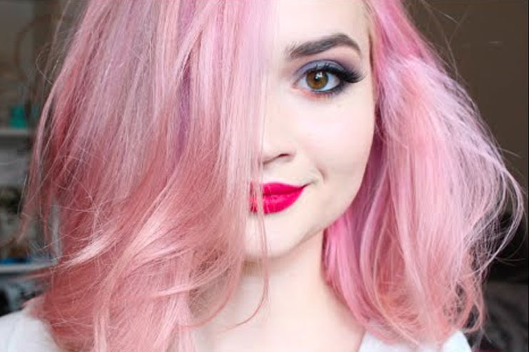 Best Pink Hair Color Products The Flowing Glow