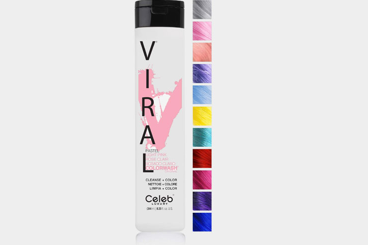 Celeb Luxury Viral Colorwash in Pastel Light Pink