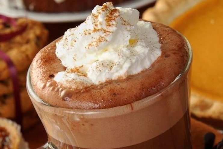 Chocolaty Pumpkin Spice Cocktail