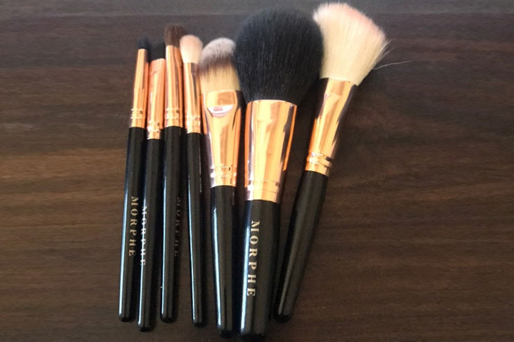 Morphe 7 Piece Rose Gold Brush Set Set 701