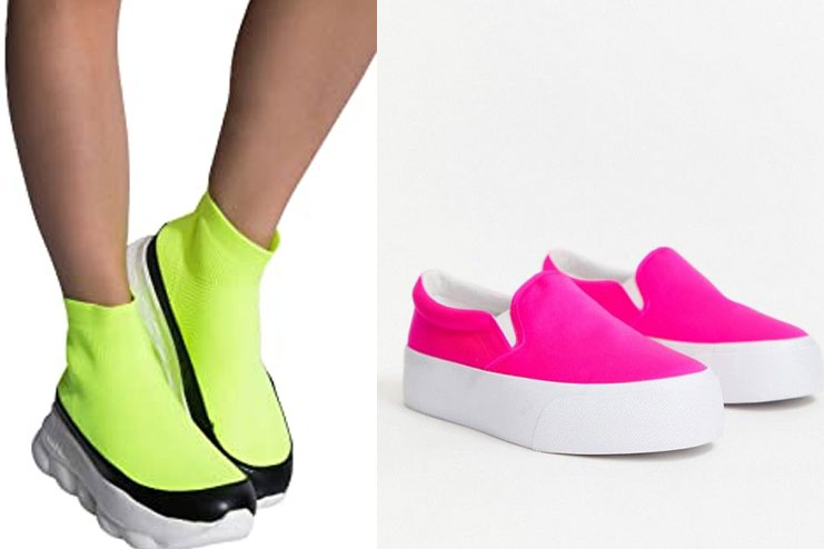 Neon-Chunky-Sporty-Sneakers