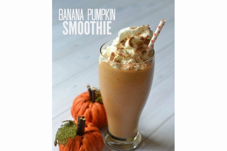 Pumpkin Pie Smoothie With Banana