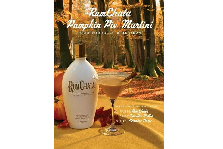 Rum Pumpkin Spiced Cocktail