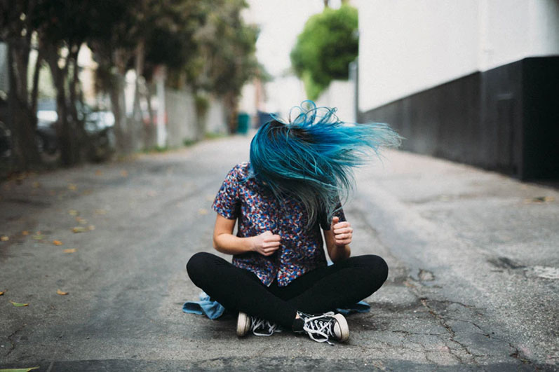 10. Best Blue Hair Dye for Dark Hair: Customer Reviews and Ratings - wide 7