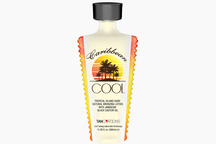 Caribbean Cool Natural Bronzer Tanning Lotion with Jamaican Black Castor Oil