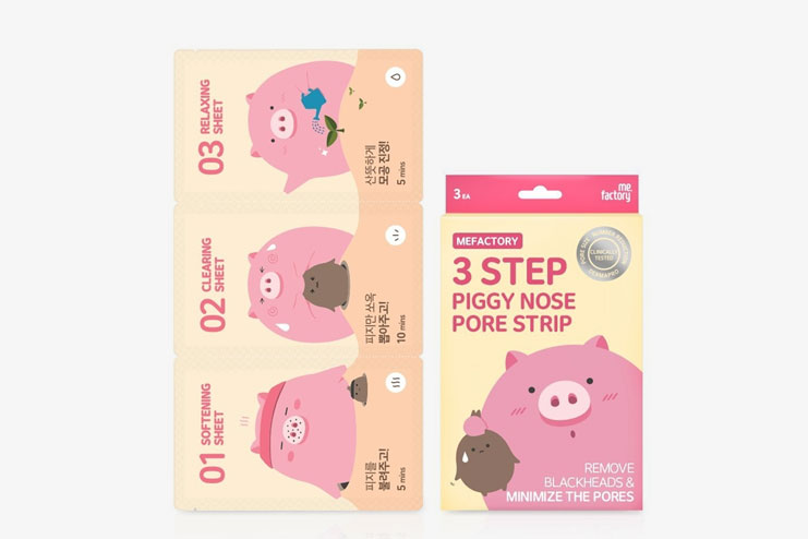 Mefactory 3 Step Piggy Nose Pore Strip