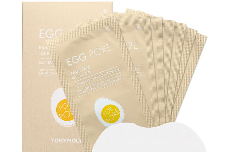 TONYMOLY Egg Pore Nose Pack Package