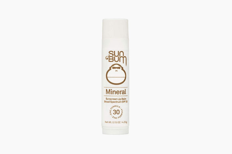 Best Chemical Free Lip Balm Sun Bum SPF 30 Mineral Sunscreen Lip Balm