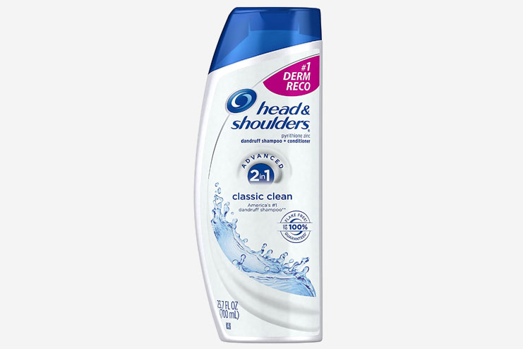 Best For Chasing Dirt In The Scalp Head and Shoulders Classic Clean 2-in-1 Shampoo