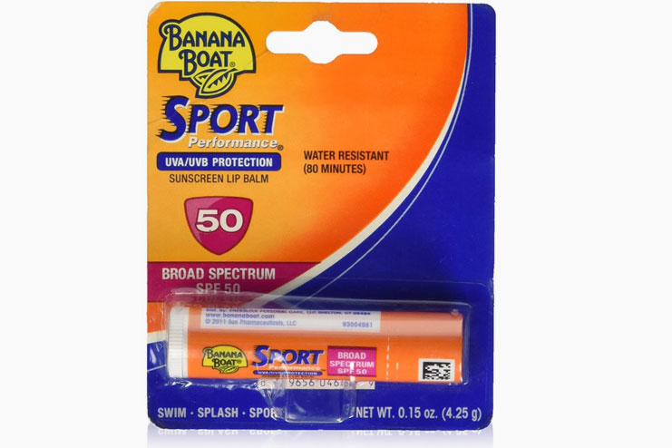 Best Lip Balm To Prevent Cold Sores Banana Boat Sport Performance Lip Balm SPF 50