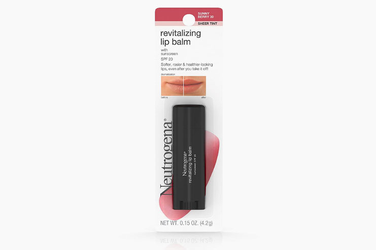 Best Lip Balm With SPF For Dark Lips Neutrogena Revitalizing And Moisturizing Tinted Lip Balm