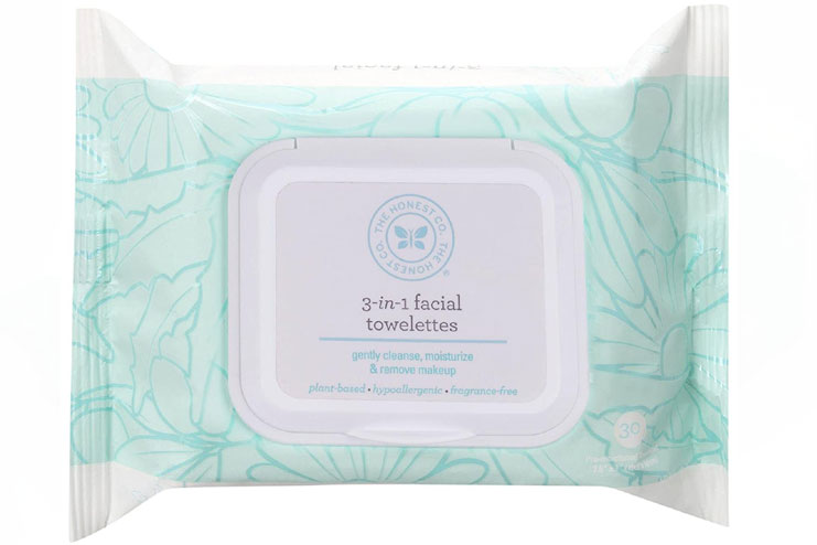 Honest Beauty 3-in-1 Facial Towelettes