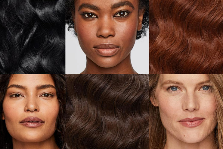 Match the Skin tone Correct hair color