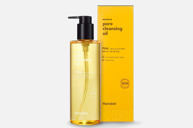 Best For Sensitive Skin Hanskin Pore Cleansing Oil