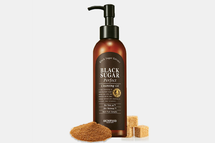 Effective For Makeup Removal SKINFOOD Black Sugar Perfect Cleansing Oil
