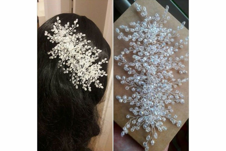 Embellished hair accessory
