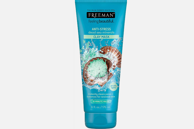 Freeman Anti-Stress Clay Facial Mask with Dead Sea Minerals