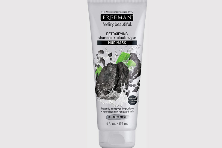 Freeman Detoxifying Charcoal Mud Facial Mask With Black Sugar