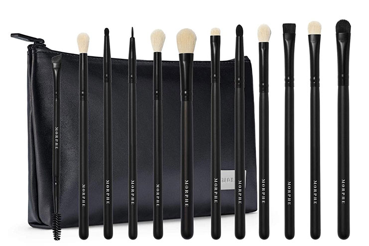 MORPHE Eye Obsessed Brush Set 12 Piece With Bag