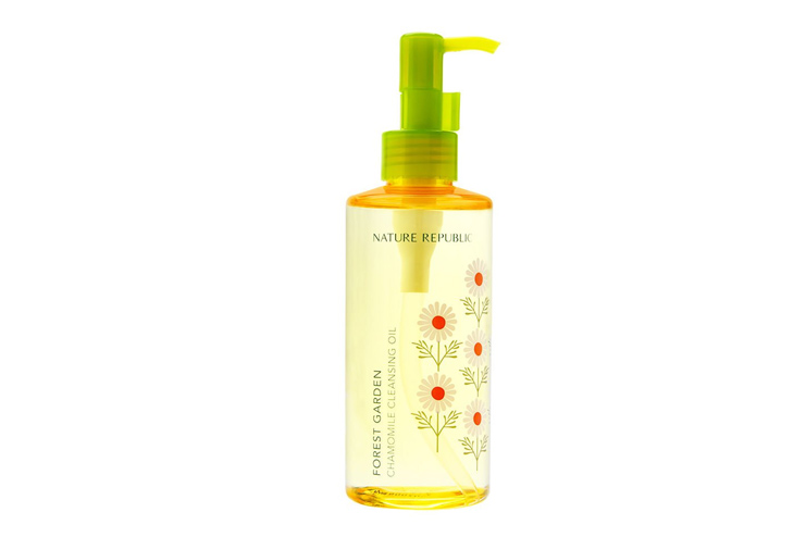 Suitable For Normal And Sensitive Skin Nature Republic Forest Garden Chamomile Cleansing Oil
