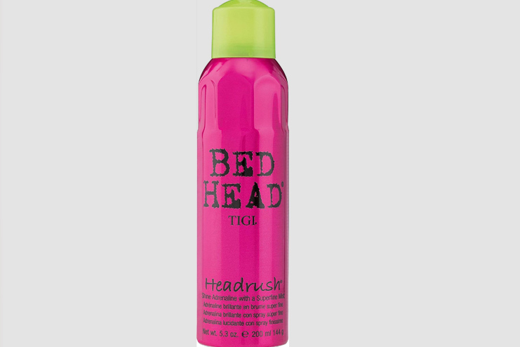 TIGI Unisex Bed Head Headrush Shine Mist Hair Spray