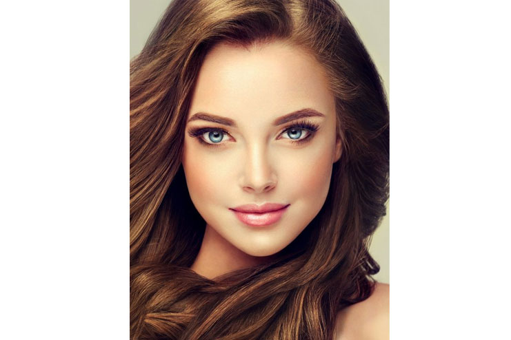 Honey brown hair color