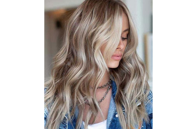 Milk brown hair color