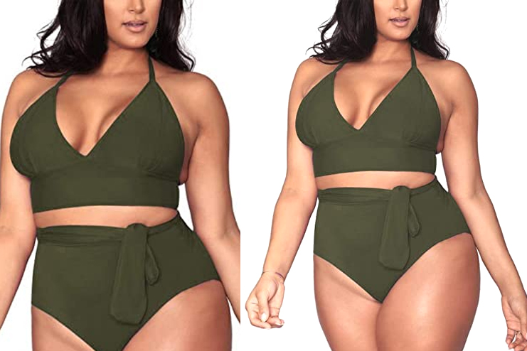 Sovoyontee Women Plus Size Swimsuit